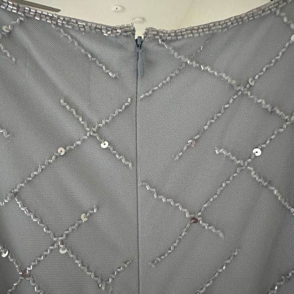 NWT Adrianna Papell Beaded Blouson Gown - Picture 7 of 7